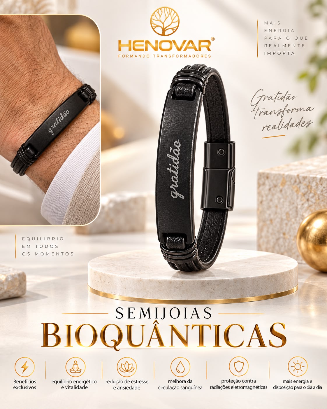 JÓIA BIOQUÂNTICA GRATIDÃO